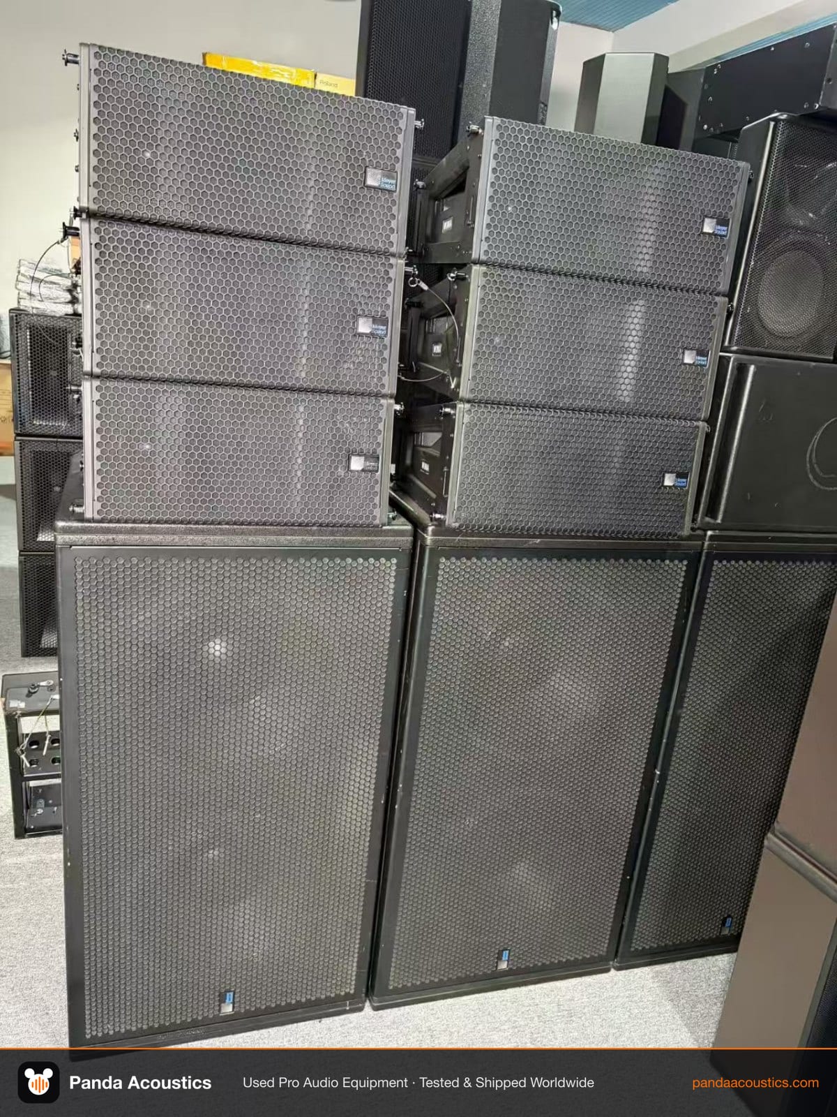 Altavoz de line array compacto Meyer Sound MINA